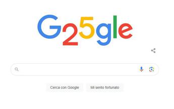 Google Compie 25 Anni Ecco Il Doodle Di Oggi Radio Colonna