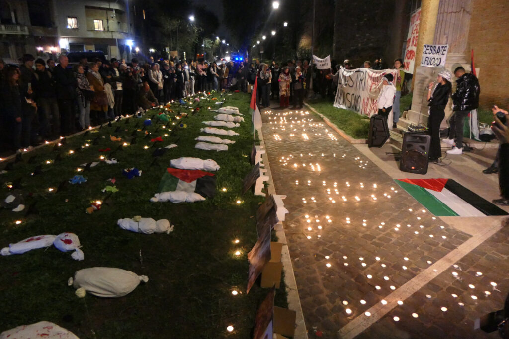 Roma: Sit-in Per I Bambini Palestinesi, "12mila Morti A Gaza Per I ...